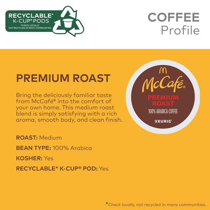 Premium Roast Coffee, Single Serve Keurig K-Cup Pods, Medium Roast, 84 Count3