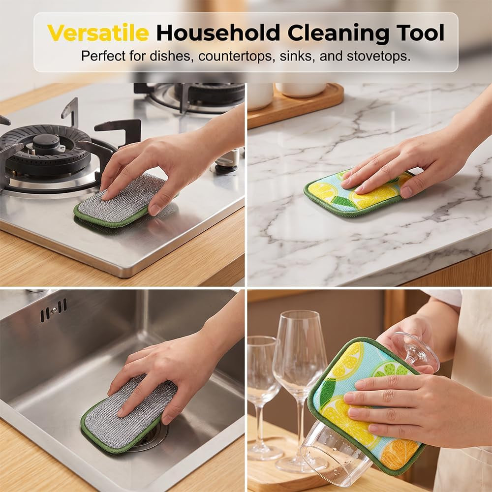 double-sided-steel-wire-cleaning-cloth-non-scratch-scrub-rag-for-pots-pans-9pcs
