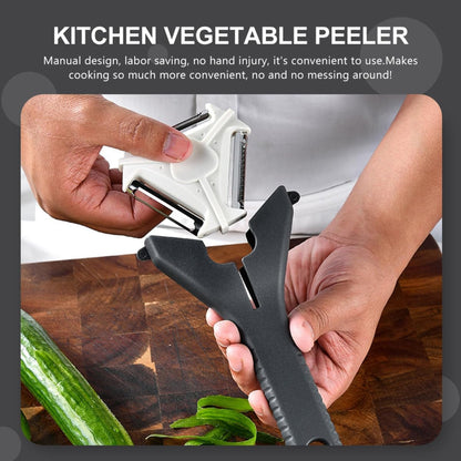 Multifunctional Kitchen Peeler Slicer Grater for Vegetables and Fruits Ergonomic Handheld Cooking Tool with Precision Blades for Carrots Potatoes Cheese and More5