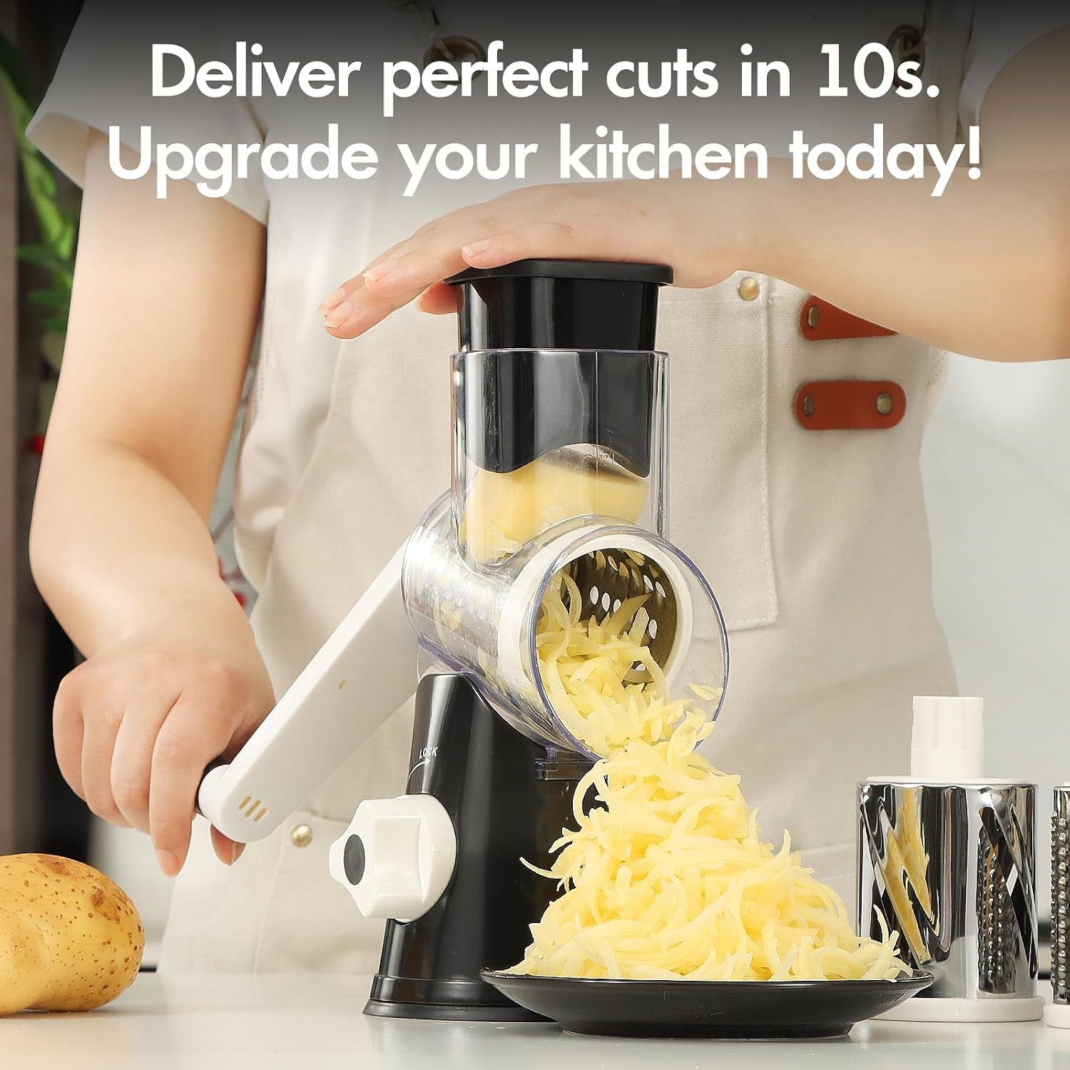 cheese-grater-hand-crank-rotary-vegetable-shredder-with-handle-and-strong-suction-base-3-in-1-kitchen-speed-spin-veggie-slicer-nut-grinder-for-pizza-top-hash-brown-salad-and-more-black
