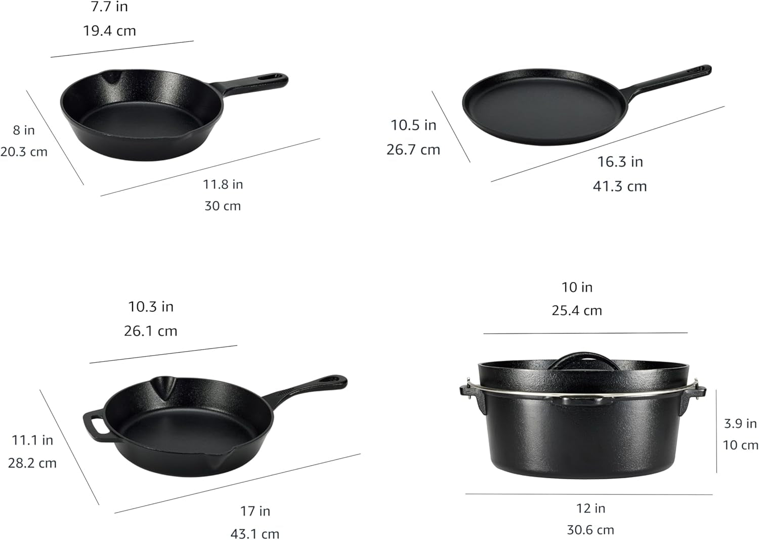 pre-seasoned-cast-iron-5-piece-cookware-set-oven-safe-cooks-evenly-14-17-x-12-2-x-10-63-in-black