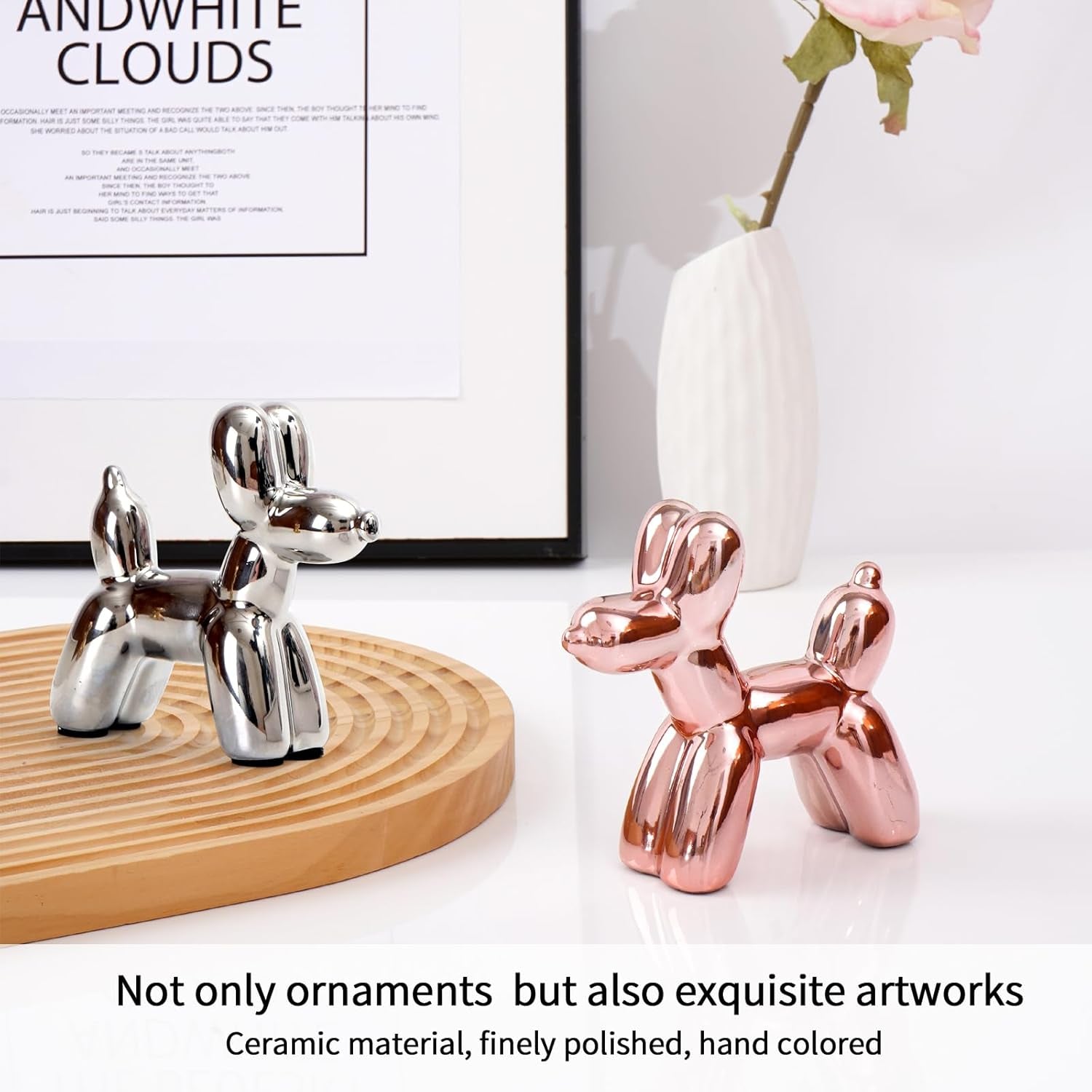 cute-ceramics-pink-balloon-dog-statue-crafts-living-room-desktop-decorations-handmade-modern-small-ceramic-animal-statue-ornament-home-decor-accents-pink-balloon-dog