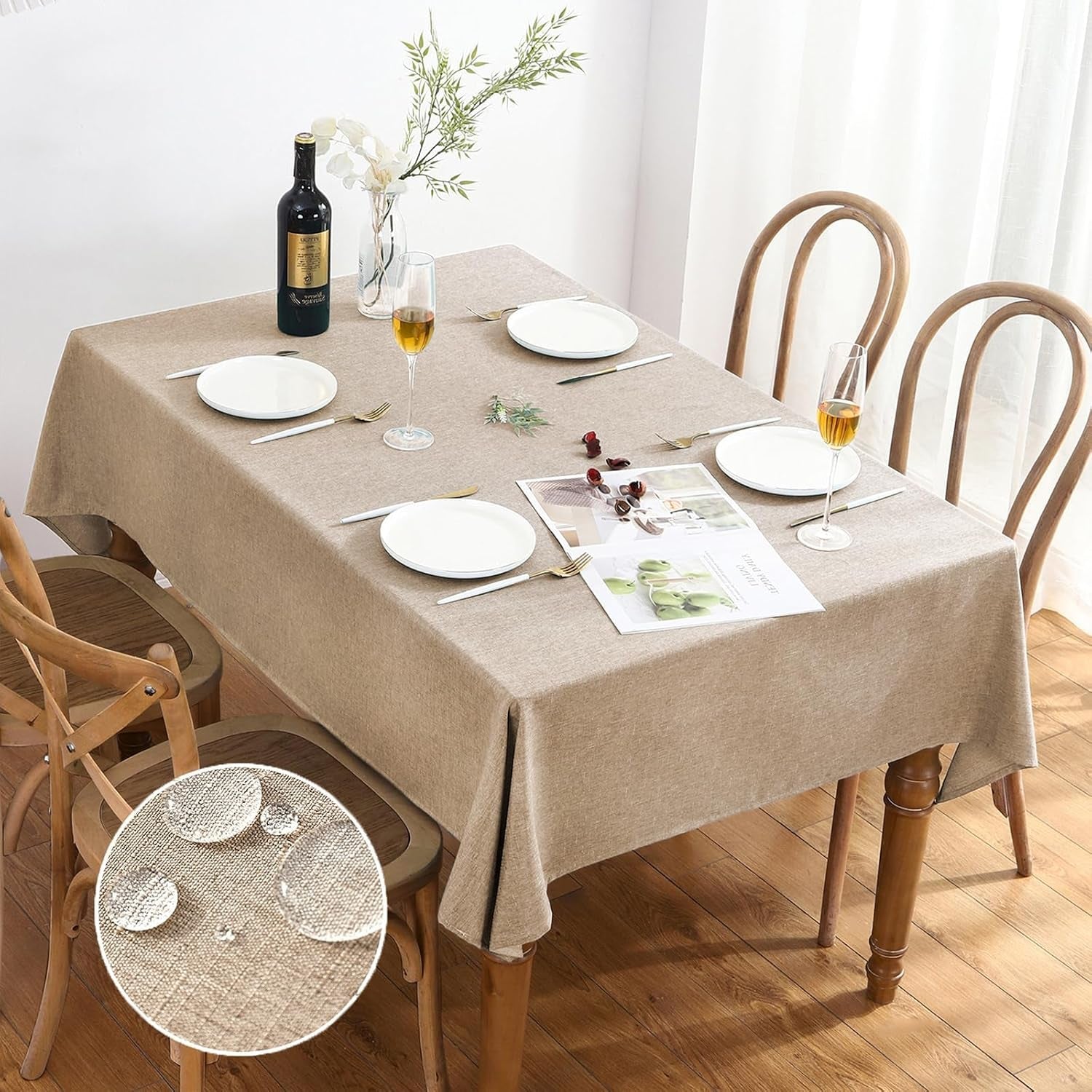 textured-table-cloth-rectangle-52x70-inch-for-home-kitchen-decor