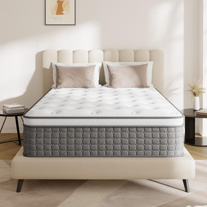 Full Size Mattress, 12 Hybrid Full Mattress in a Box, Medium Firm, Memory Foam & Pocket Springs for Pressure Relief, Motion Isolation, Certipur-Us Certified, Fiberglass Free, 365 Night Trial6