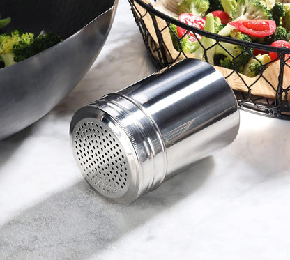 Stainless Steel Dredge Shaker, 10-Ounce, Set of 26