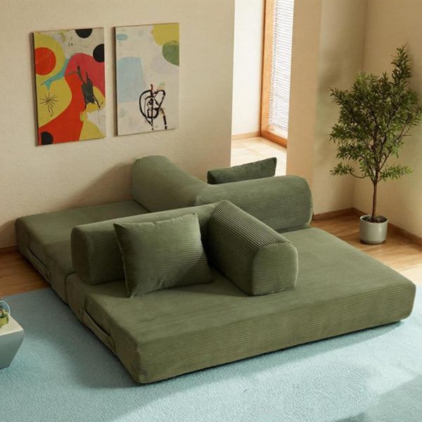 59In Boneless Couch Convertible Futon Sofa Bed Queen for Small Space7
