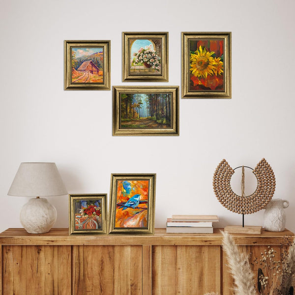 8X10 Picture Frame,Ornate Finish Photo Frame Farmhouse Rustic Vintage Distressed Bronze Photo Frame for Wall or Tabletop Display Family Friends Wedding Gift4