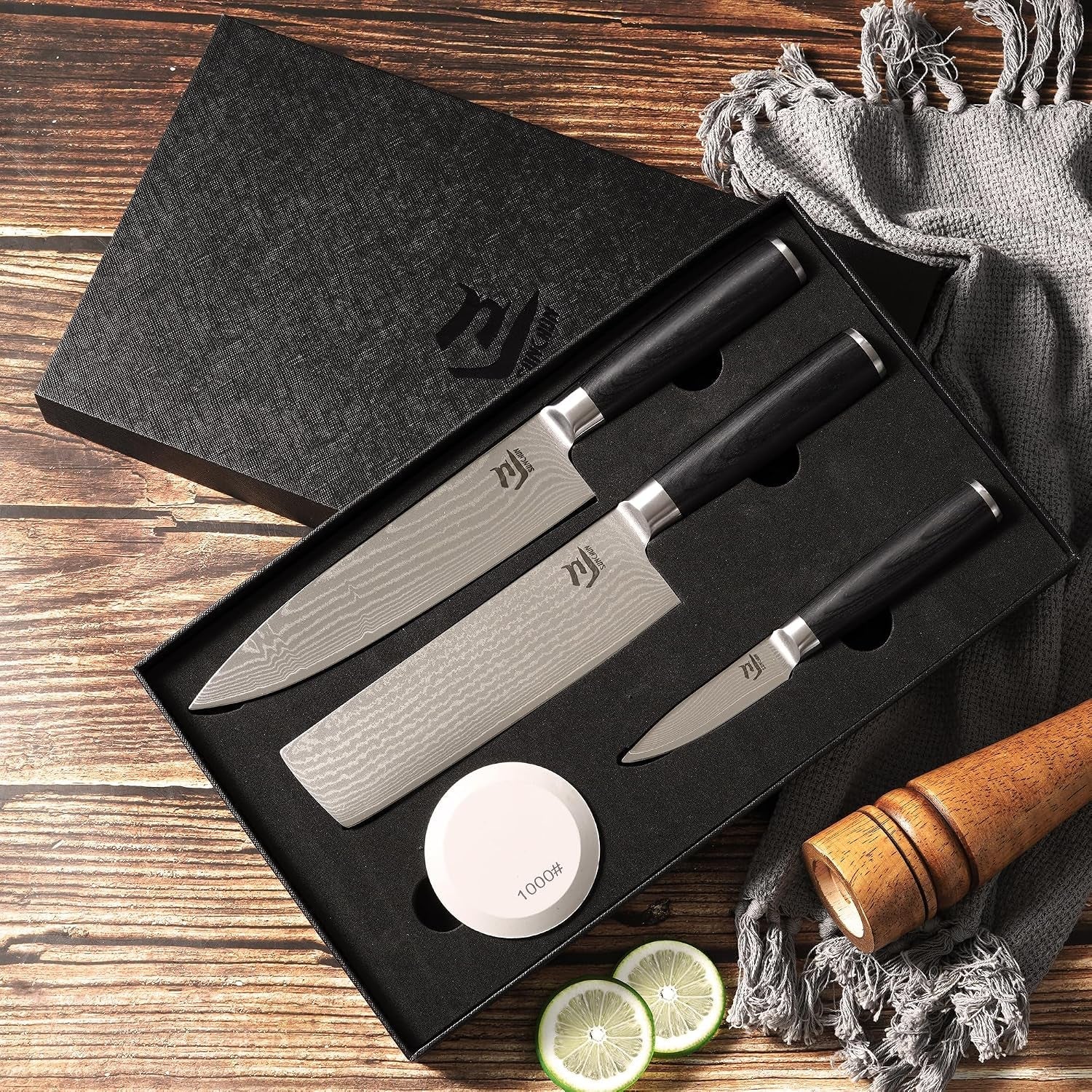 3-piece-vg-10-damascus-kitchen-knife-set-with-double-sided-sharpening-stone-nakiri-chef-paring-knives-67-layer-tsunami-wave-pattern-black-pakka-wood-handles-60-2-hrc-3-piece-set