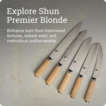 Shun Premier Blonde 8" Kiritsuke Knife6