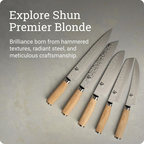 Shun Premier Blonde 8" Kiritsuke Knife6