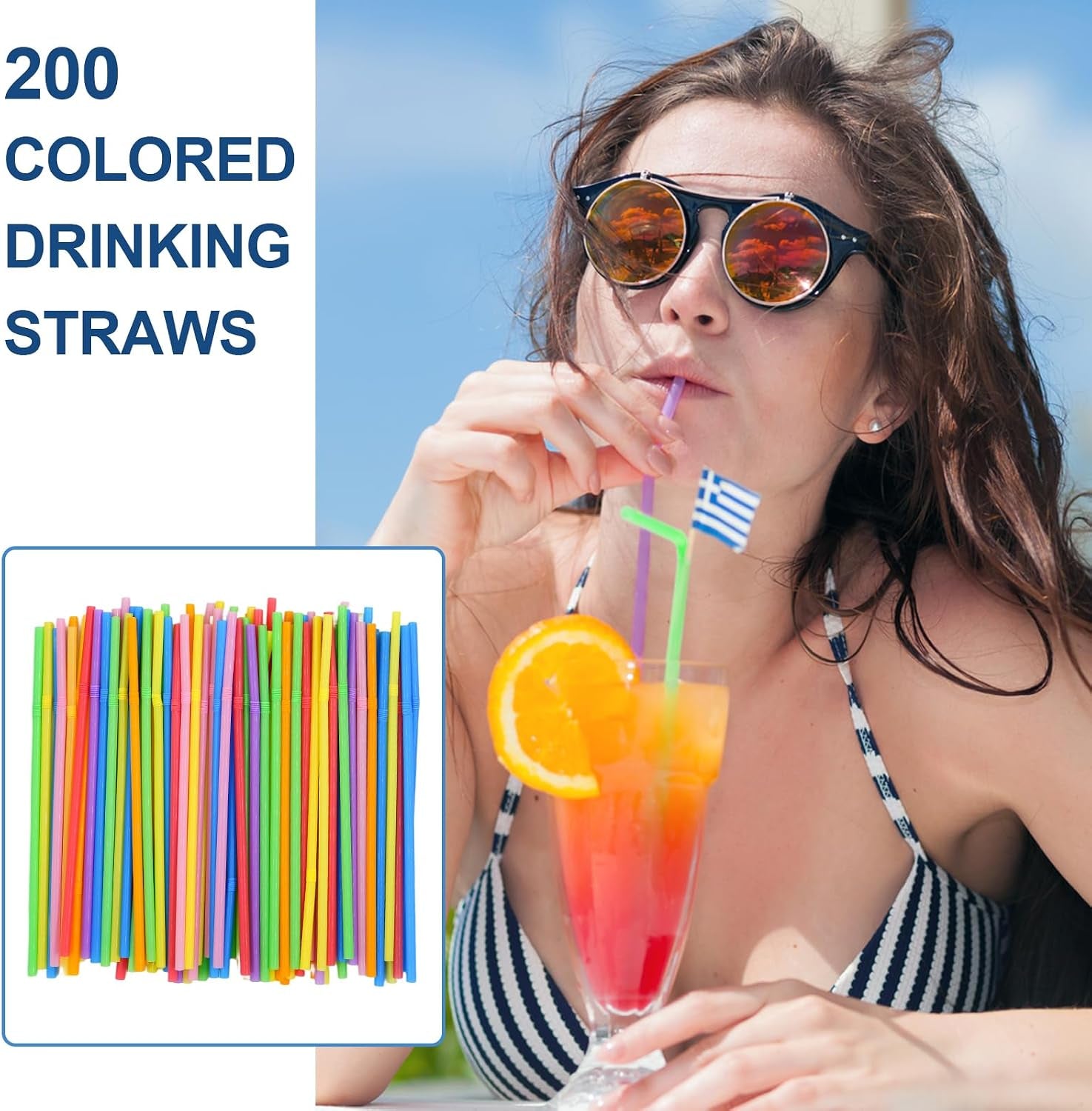200-pack-8-5-high-multicolour-flexible-plastic-straws-bendable-disposable-drinking-straws-for-home-use-milk-juice-drinks