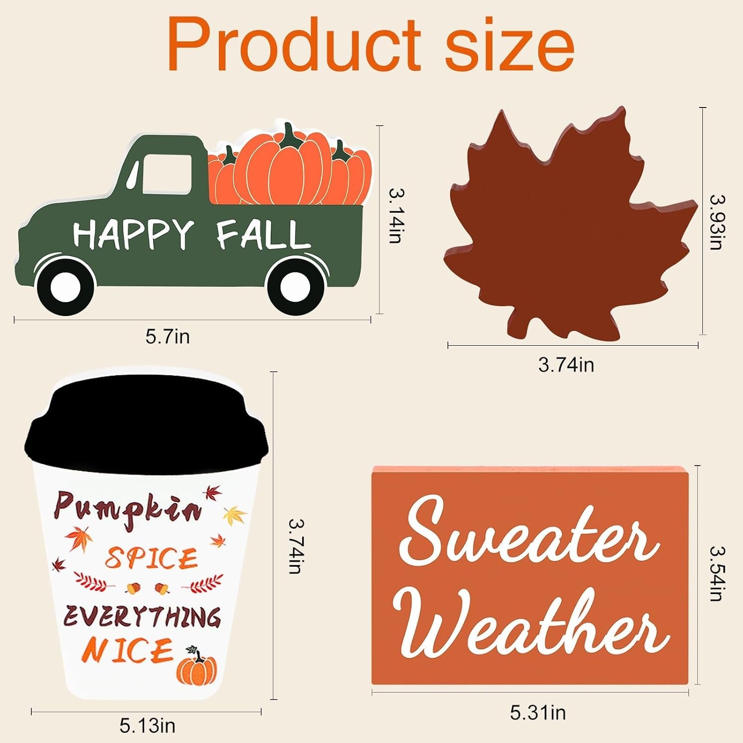 fall-decor-fall-decorations-for-home-4pcs-wooden-coffee-cup-maple-leaf-car-sweater-weather-sign-farmhouse-table-tiered-tray-decor-thanksgiving-decorations