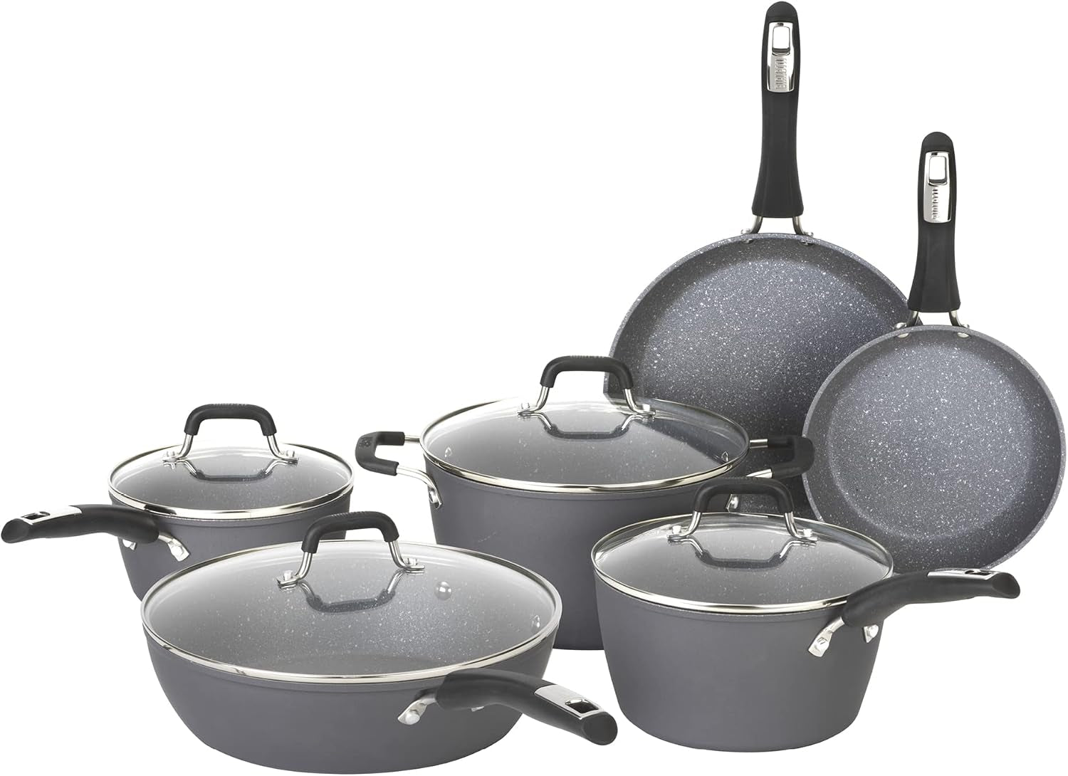 impact-10-piece-textured-aluminum-cookware-set-with-pots-pans-and-dutch-oven-nonstick-pots-and-pans-set-for-kitchen-gray