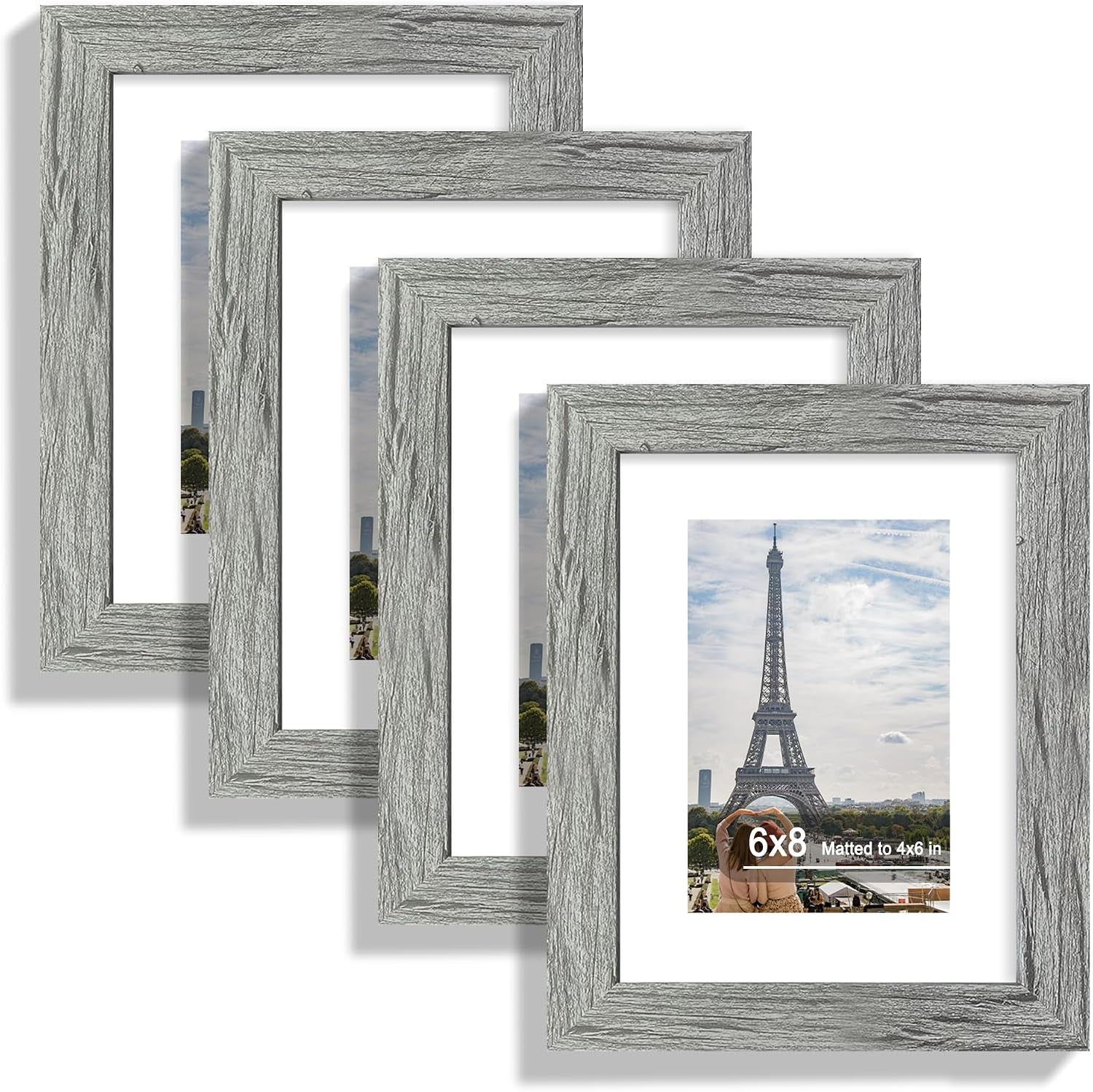 6x8-picture-frame-set-of-4-made-of-real-glass-and-grey-frame-display-picture-4x6-with-mat-or-6x8-without-mat-6-by-8-photo-for-wall-or-tabletop