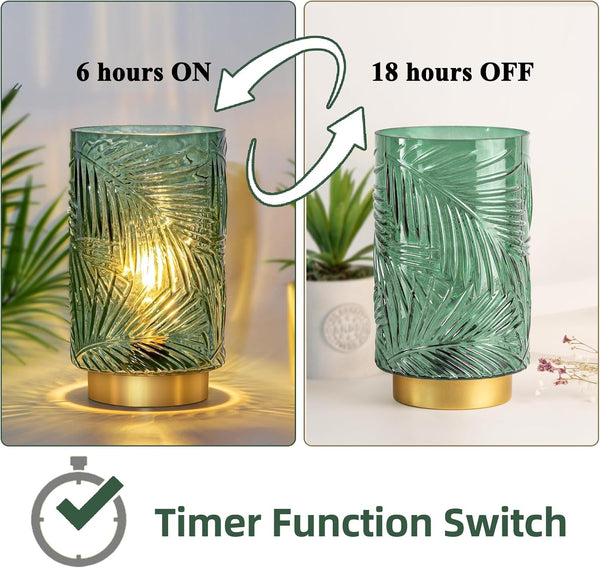 Battery Operated Lamp with Timer, Cordless Table Lamp Decorative7