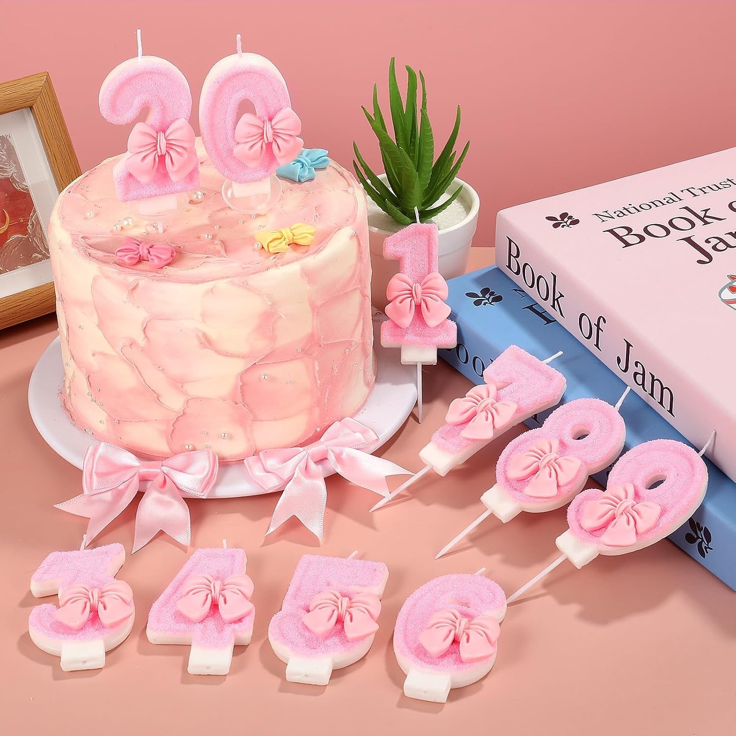 pink-1st-birthday-candle-bow-numbers-1-candle-cake-topper-cupcake-decorations-party-decor-for-girls-and-women-anniversary-celebrations-supplies