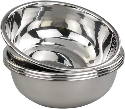 18/10 Stainless Steel Nesting Mixing Bowls for Meal Prep, Set of 41
