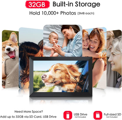 Frameo 15.6" Digital Picture Frame Wifi, Large Display Digital Photo Frame4