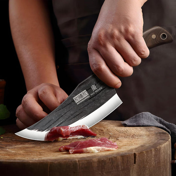 6" Viking Knife, High Carbon Steel Butcher Kitchen Chef Knife7