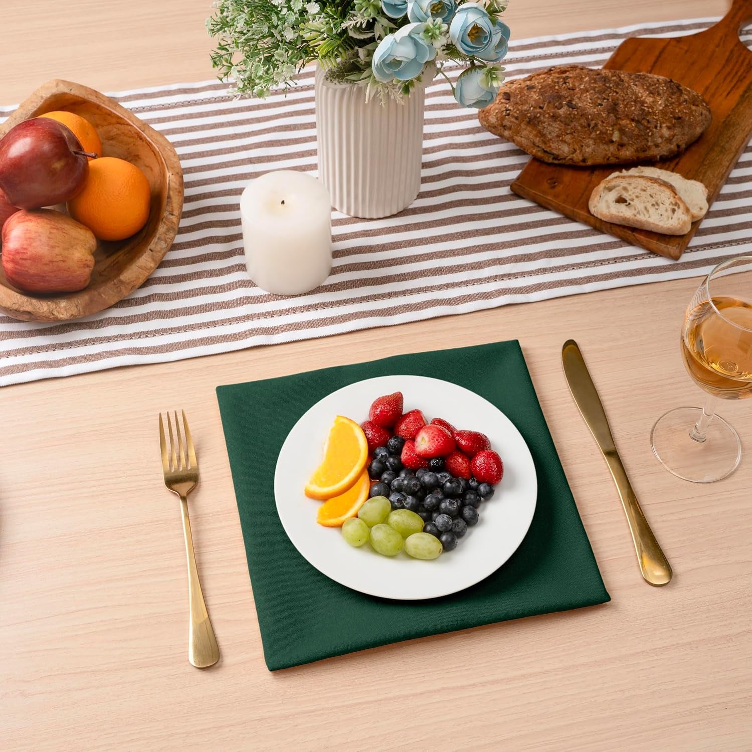 solid-cloth-napkins-set-of-6-forest-green-100-cotton-dinner-napkins-18x18-inches-soft-reusable-absorbent-washable-ideal-for-wedding-events-farmhouse-parties-hotel-everyday-use