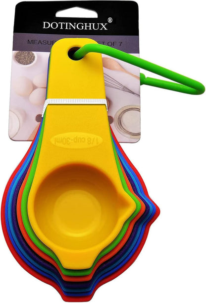 Measuring Cups Set of 7, Assorted Colors7