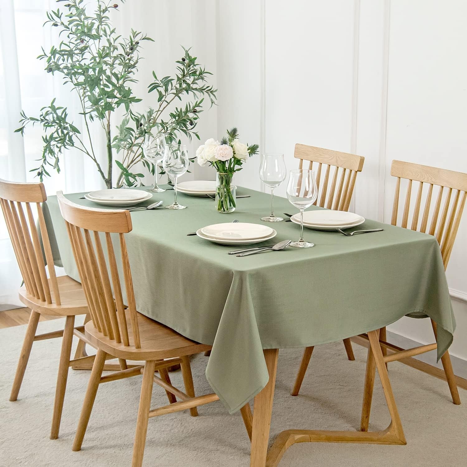 rectangle-slubby-textured-tablecloth-waterproof-spillproof-wrinkle-free-table-cloth-kitchen-dining-room-decoration-fabric-table-cover-for-holiday-party-dinner-52-x-70-inch-sage-green