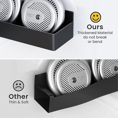 Magnetic Spice Rack for Refrigerator, Kitchen Organizer and Storage Shelf, Black (4 Pack)…8