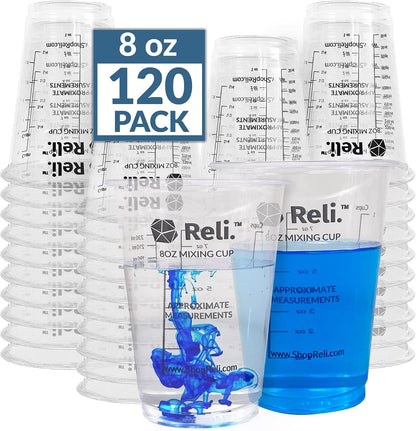 8 Oz Paint Mixing Cup (120 Pcs) | Resin Mixing1