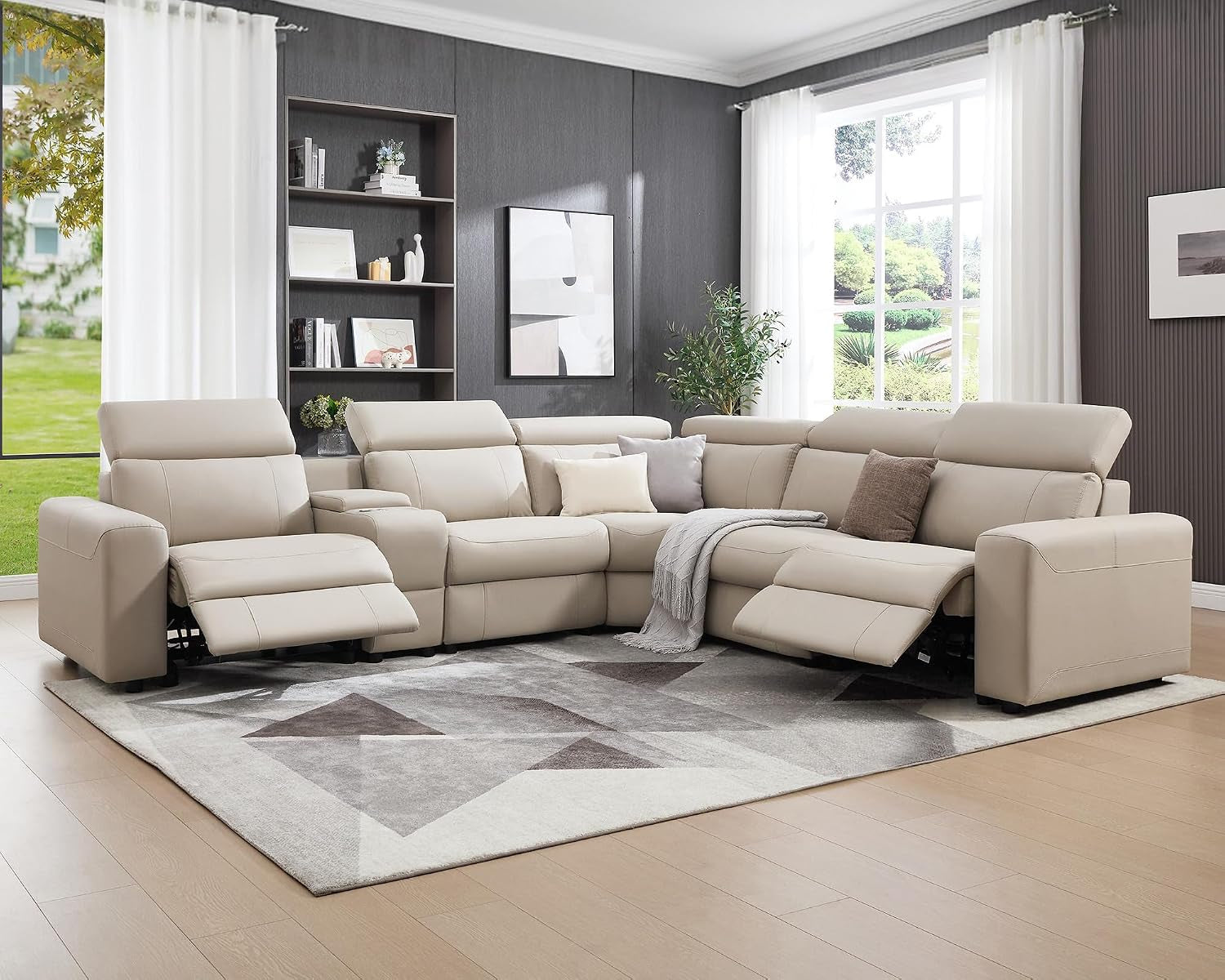 power-reclining-sectional-sectional-recliner-leather-reclining-sectional