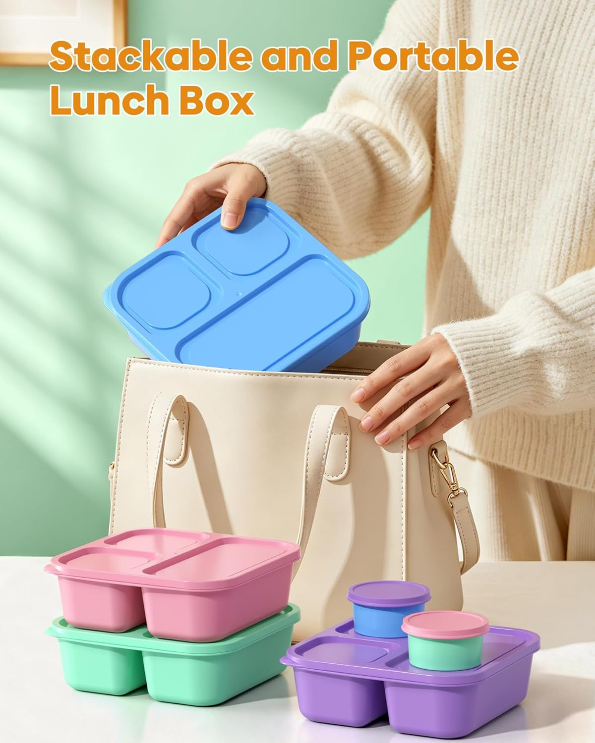 4-pcs-bento-box-set-reusable-3-compartments-snack-boxes-with-2-leakproof-small-containers-stackable-meal-prep-lunch-containers-for-school-work-and-travel