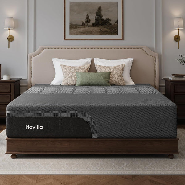 Airyflow Graphene 14 Inch King Size Mattress, Cooling Memory Foam1