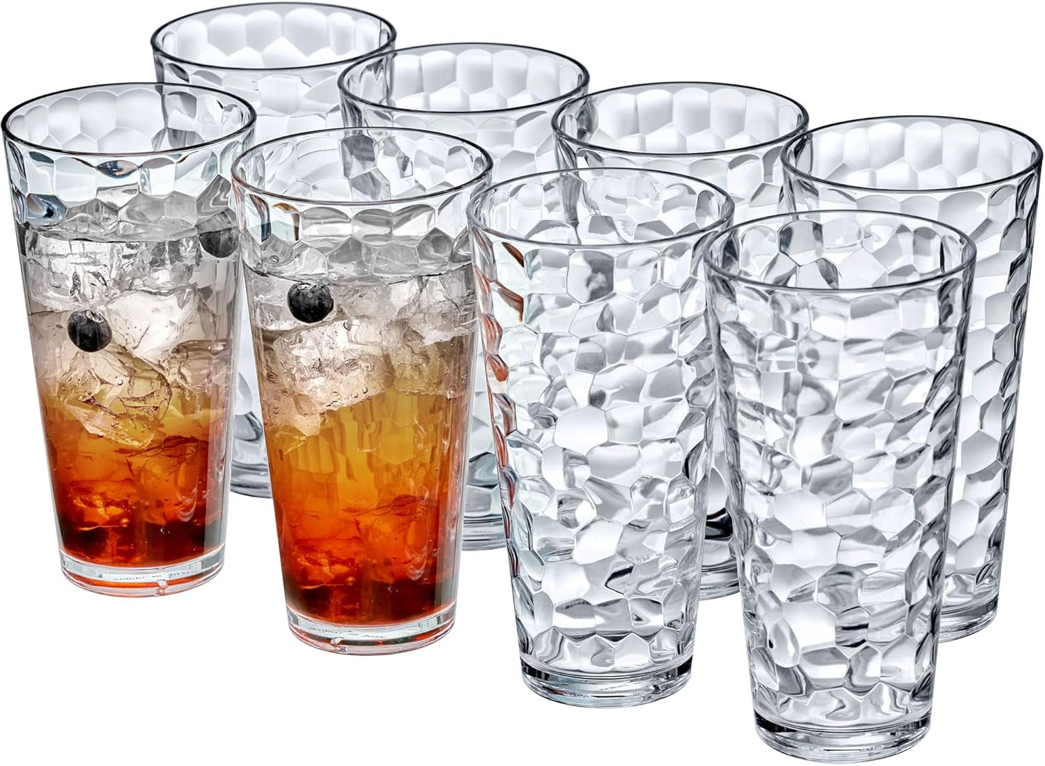 iceberg-24-ounce-plastic-tumblers-set-of-8-plastic-drinking-glasses-all-clear-high-balls-reusable-cups-stackable-bpa-free-shatter-proof-dishwasher-safe