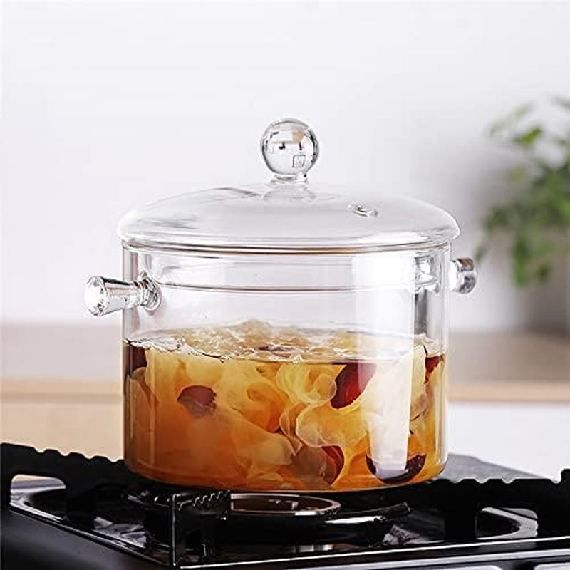 clear-glass-simmer-pot-for-stove-potpourri-cooking-saucepan-with-cover-cookware-set-heat-resistant-stovetop-pot-and-pan-with-lid-soup-milk-baby-food-fruit-and-spices-1-5l-50-fl-oz