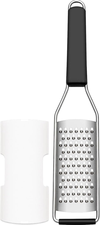 Cheese Grater Lemon Zester, Graters for Parmesan Cheese, Lemon, Citrus, Garlic, Nutmeg, Chocolate, Fruits, Vegetables, Ginger, Vegetable & Cheese Shredder with Stainless Steel Coarse Blade1