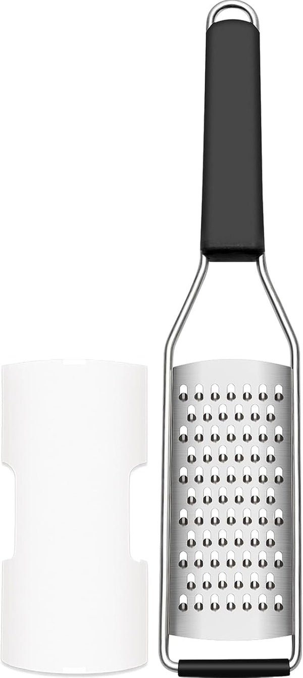 Cheese Grater Lemon Zester, Graters for Parmesan Cheese, Lemon, Citrus, Garlic, Nutmeg, Chocolate, Fruits, Vegetables, Ginger, Vegetable & Cheese Shredder with Stainless Steel Coarse Blade1