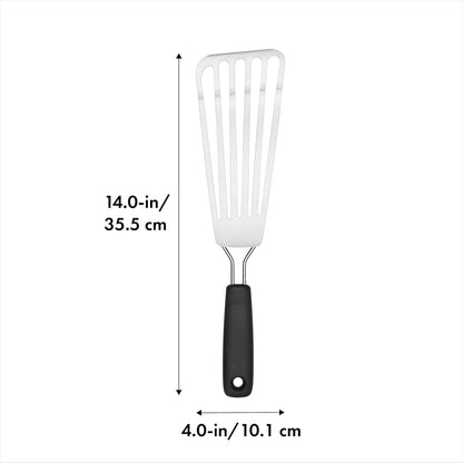 OXO Good Grips Slotted Fish Spatula Stainless Steel, Fish Turner7