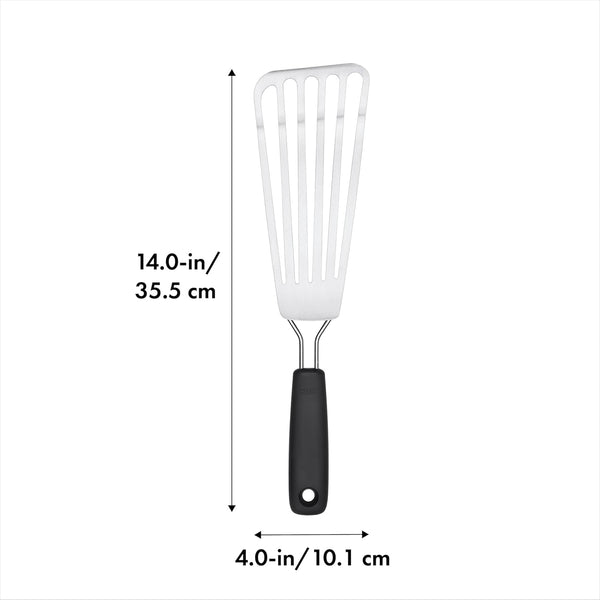 OXO Good Grips Slotted Fish Spatula Stainless Steel, Fish Turner7