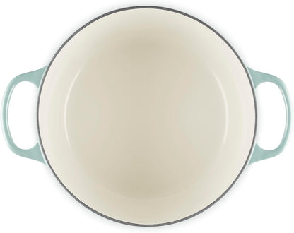 Le Creuset Enameled Cast Iron Signature Deep round Oven, 6.5 Qt., Sea Salt3