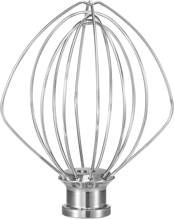 K45WW Dishwasher Safe Whisk Attachment Fits 4.5 Quart and 5 QT Kitchenaid Tilt-Head Stand Mixer Stainless Steel 6 Wires Whip for Egg Heavy Cream Beater, Cakes Mayonnaise1