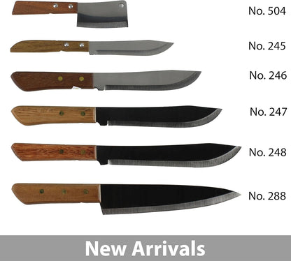 Brand Stainless Steel 8 Inch Thai Chef'S Knife No. 214
