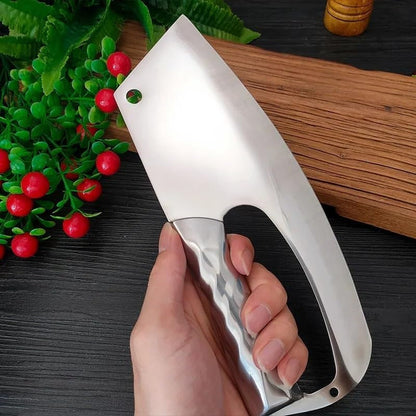 Meat Cleaver, Professional Chef Knife Ultra-Sharp Kitchen Knives Stainless Steel Cleaver for Meat Vegetable Kitchen Tools2