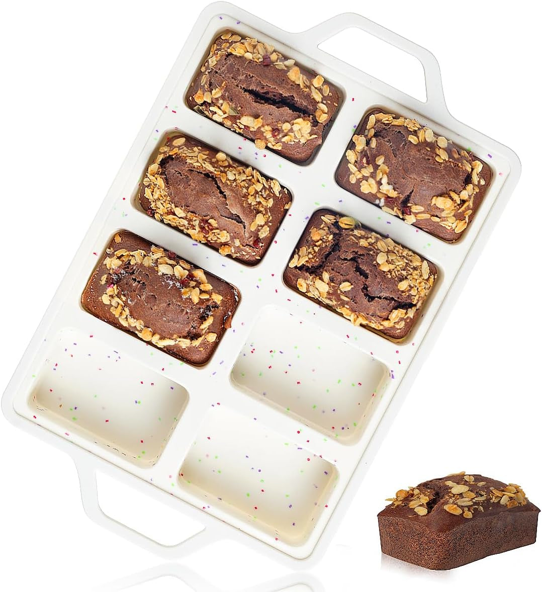 mini-loaf-pan-metal-reinforced-silicone-mini-bread-loaf-pan-nonstick-cornbread-pan-8-cavities-silicone-molds-for-baking-bread-loaf-meatloaf-brownie-butter