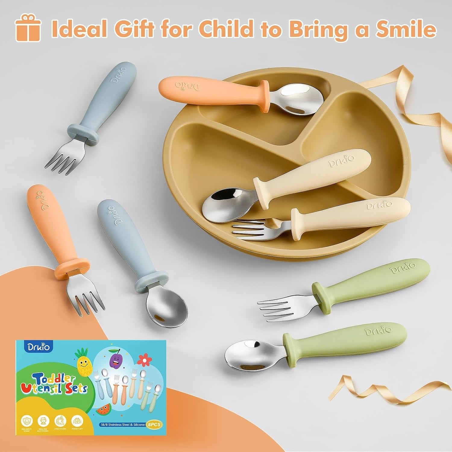 8-pcs-toddler-utensils-set-kids-silverware-with-forks-and-spoons-baby-utensils-with-silicone-handle-anti-choke-design-for-childrens-safe-self-feeding-food-grade-dishwasher-safe-bpa-free