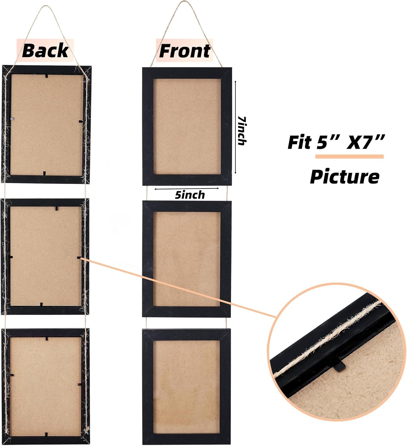 2-pcs-5x7-black-picture-frames-collage-with-6-openings-wall-decor-hanging-photo-holder-frame-for-wall-rustic-engineered-wood-5-x-7-collage-picture-frames-wooden-photo-frame-wall-mount-set-of-2