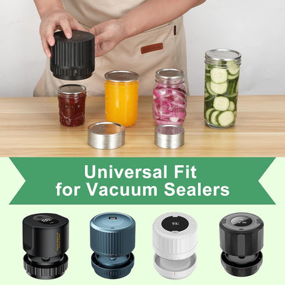 52 Pcs Canning Lids, Regular & Wide Mouth Mason Jar Lids Set, Canning Jar Lids for Ball & Kerr, Redefining Leak-Proof with Perfect Airtight Seal, Compatible with Electric Vacuum Sealers4