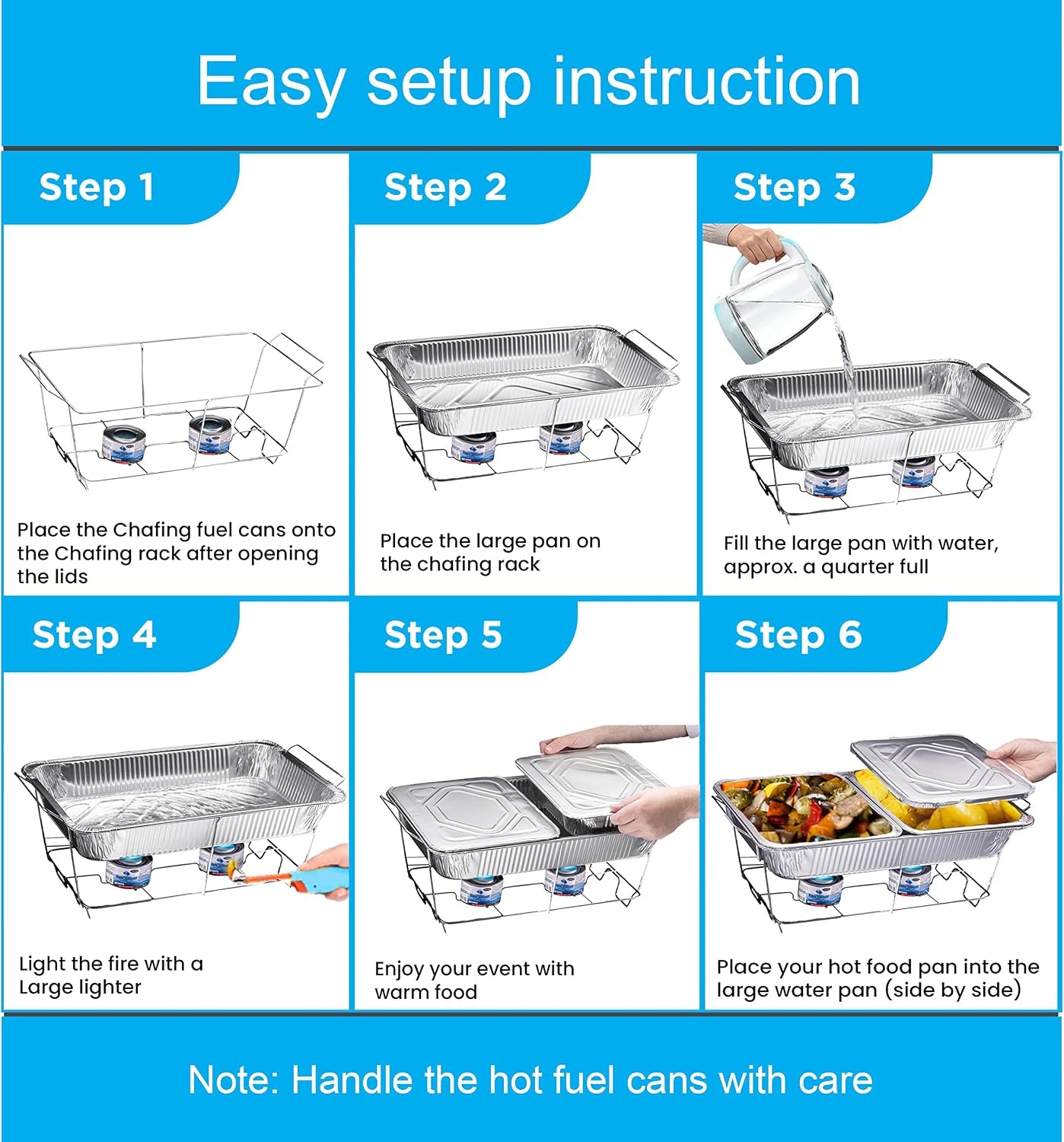 disposable-chafing-dish-buffet-set-food-warmers-for-parties-complete-33-pcs-of-chafing-servers-with-covers-catering-supplies-with-full-size-pans-9x13-warming-trays-for-food-with-utensils-lids