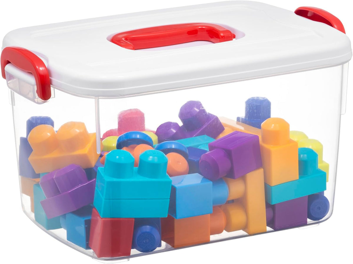 clear-plastic-storage-bins-with-lids-and-handle-stackable-storage-bins-9-quarts