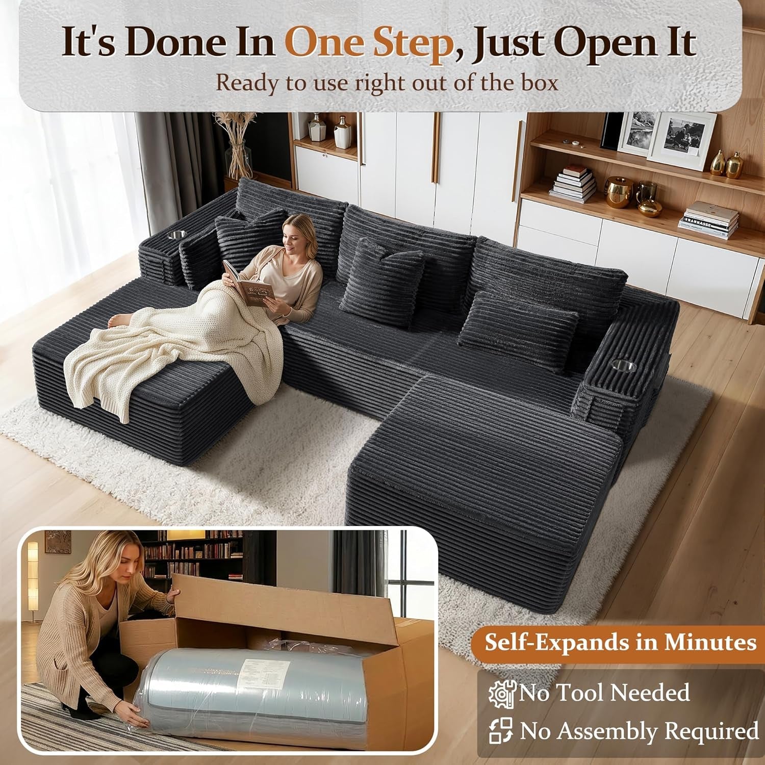108-oversized-cloud-sectional-couch-comfort-u-shaped-boneless-couch-for-living-room-extra-deep-seats-no-assembly-modular-sofa-corduroy-dark-grey-2-seater-left-facing-chaise-ottoman