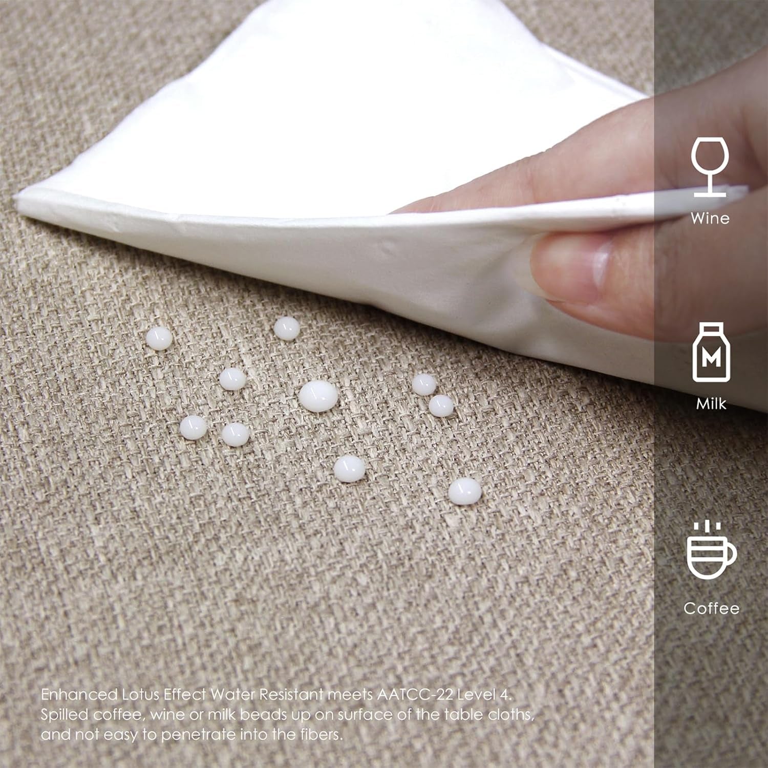 table-runner-waterproof-washable-beige-14x71-inch