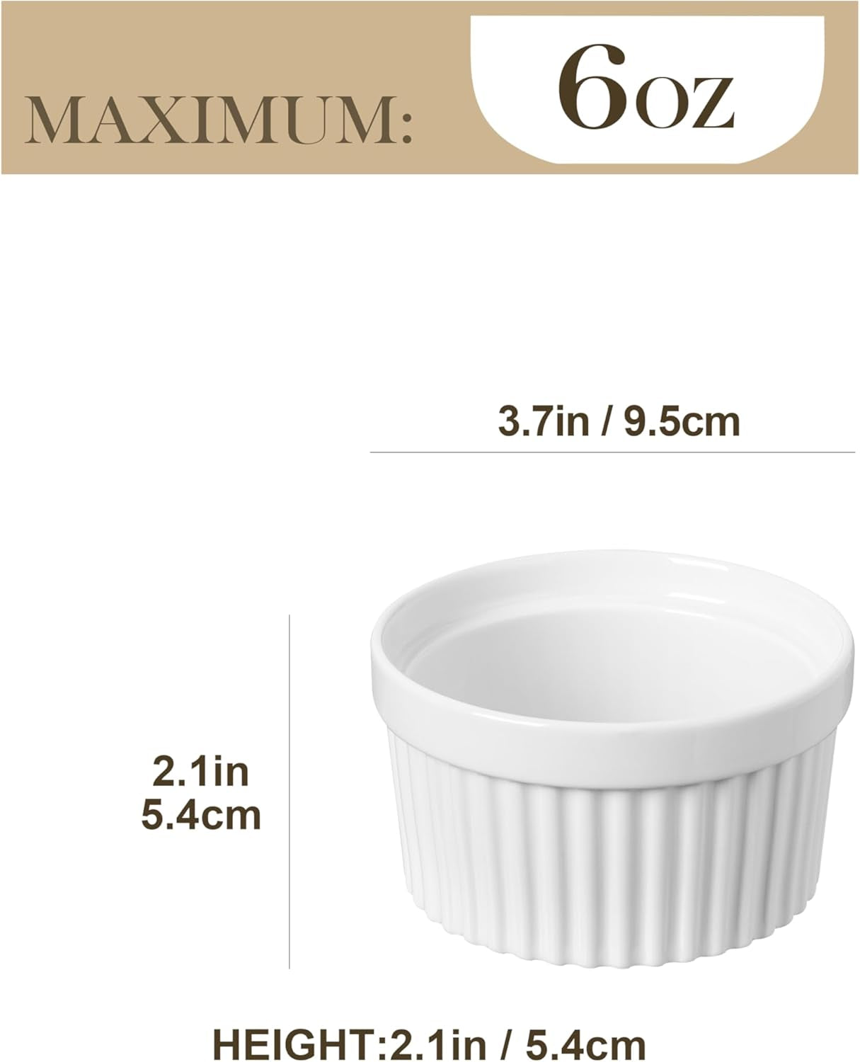 ramekins-6-oz-oven-safe-porcelain-creme-brulee-ramekins-pudding-custard-cups-small-ceramic-souffle-dishes-ramakan-ramiken-ramicans-baking-bowls-set-of-6-white-series-ramekin-dish